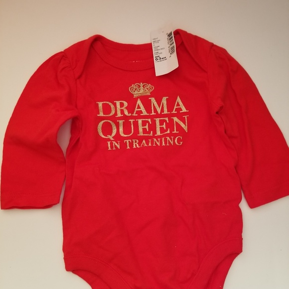 Children Place Bodysuit lot Drama Queen Princess - Picture 6 of 8